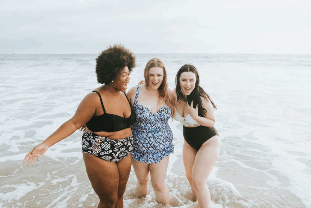 3 Women in the Ocean